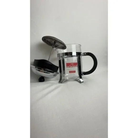 Bodum The Original French Press Coffee Maker 34 Oz Glass & Stainless Steel - Picture 8 of 10